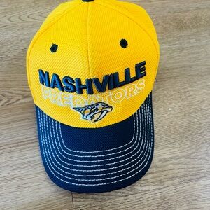 Nashville Predators fanatics Yellow and Blue Cap